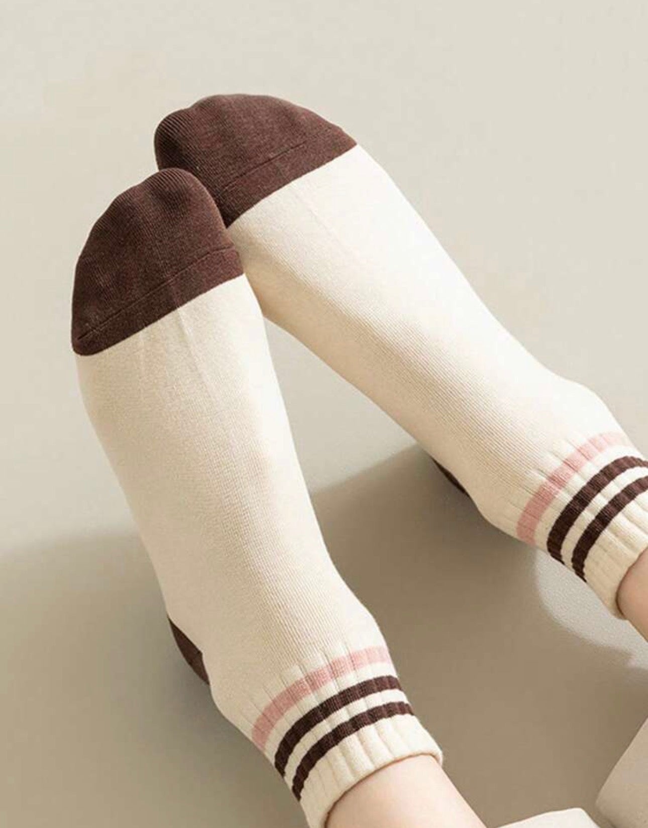 5 pares de calcetines de mujer con rayas y letras, calcetines transpirables de tobillo/tripulación, calcetines invisibles, calcetines blancos, calcetines rosas, calcetines deportivos, calcetines estudiantiles, suaves y cómodos.