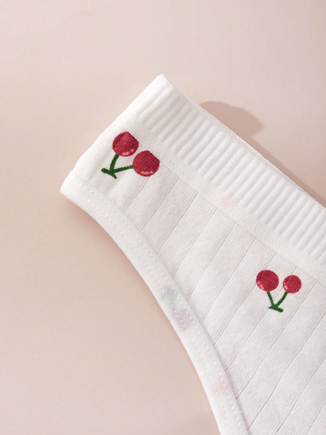 5 piezas Bragas minimalistas y lindas de algodón para mujer, tanga con bordado floral en relieve