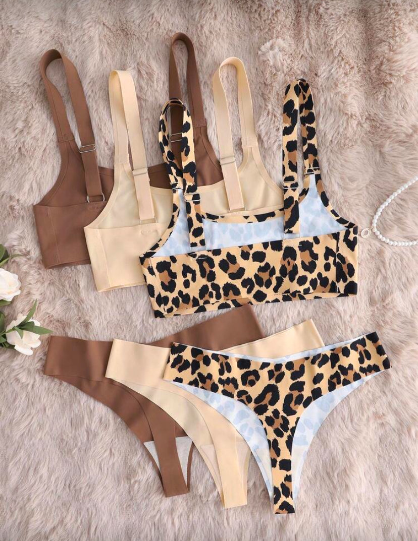 3 sets de lencería invisible