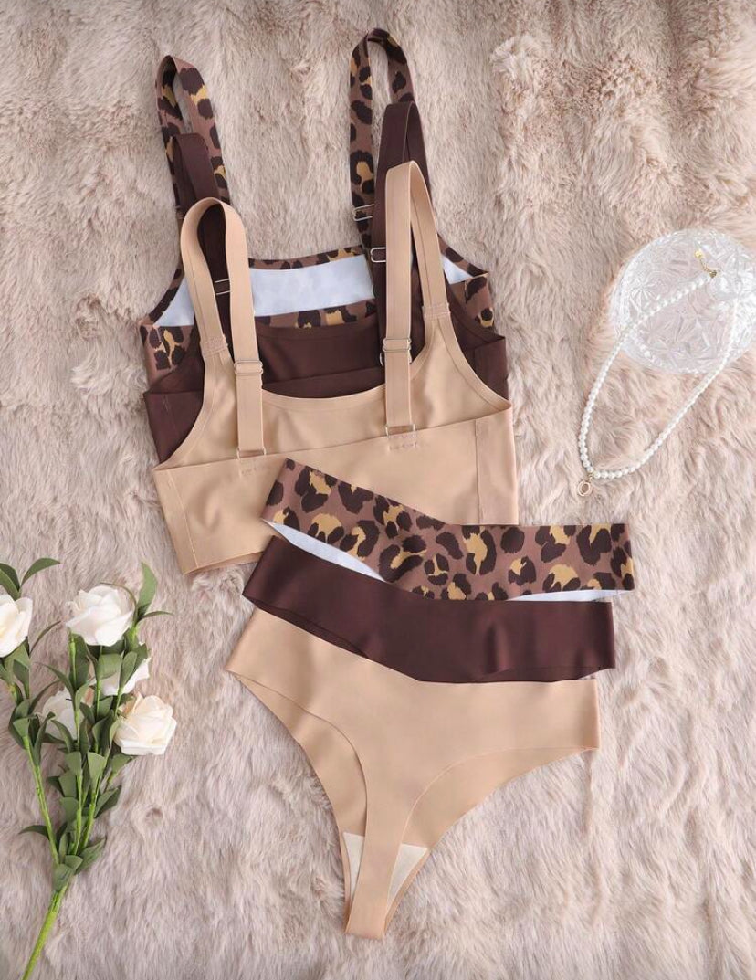 3 sets de lencería invisible