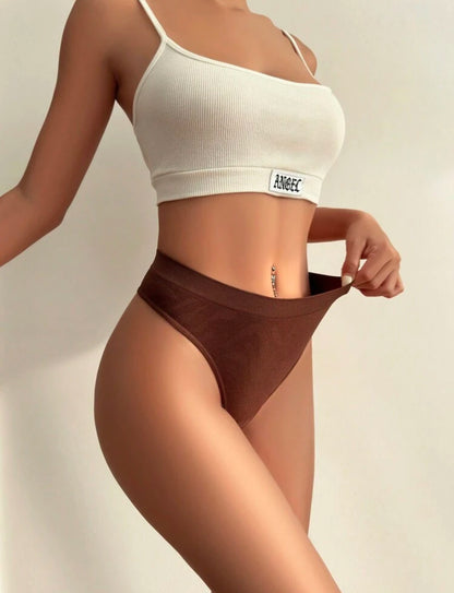 7 piezas Bragas unicolor de canalé