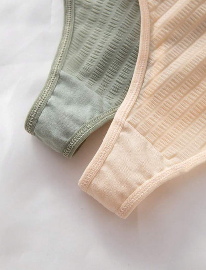 5 piezas Tanga sin costuras sexy de mujer con mariposas de colores múltiples, ropa interior cómoda para uso diario