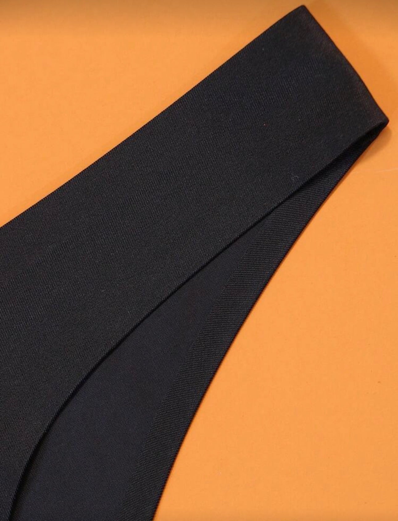 Set de 5 piezas de tangas de mujer sin costuras, cómodos, de talle bajo y sexy negro