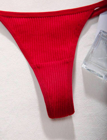 Set de 7 piezas de ropa interior sin costuras (tanga) algodón