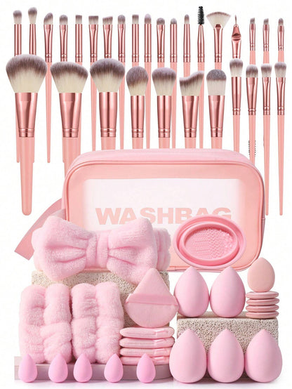 Kit de 55 piezas Conjunto de herramientas de maquillaje profesional (45% de descuento)